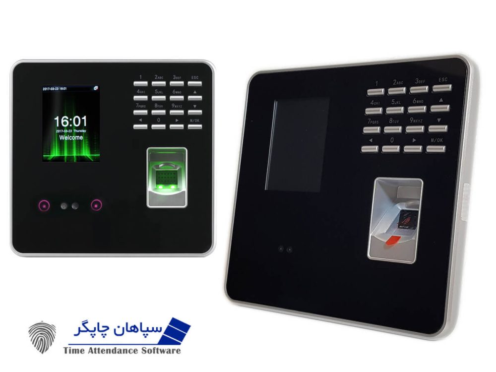 دستگاه حضور و غیاب تشخیص چهره و اثر انگشتی مدل MB200 Silver - Image 2