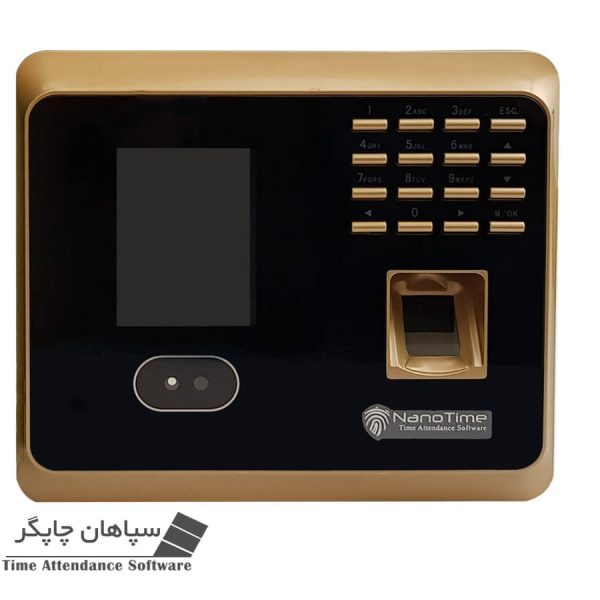 دستگاه حضور و غیاب تشخیص چهره و اثر انگشتی مدل MB201 GOLD