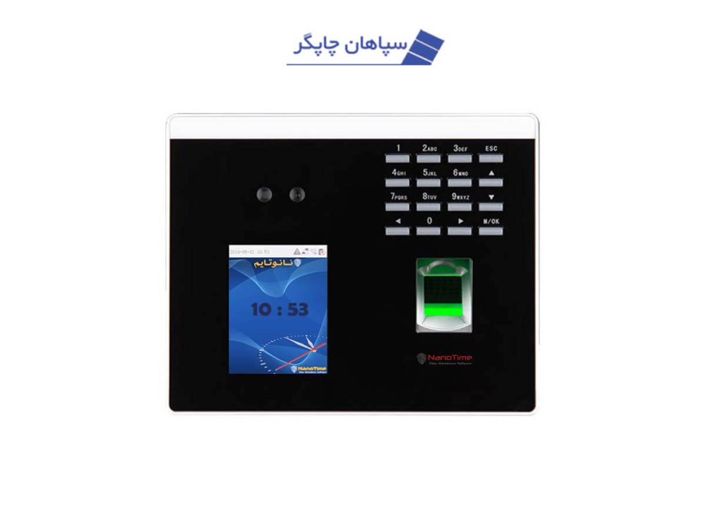 دستگاه حضور و غیاب تشخیص چهره و اثر انگشتی مدل XF100